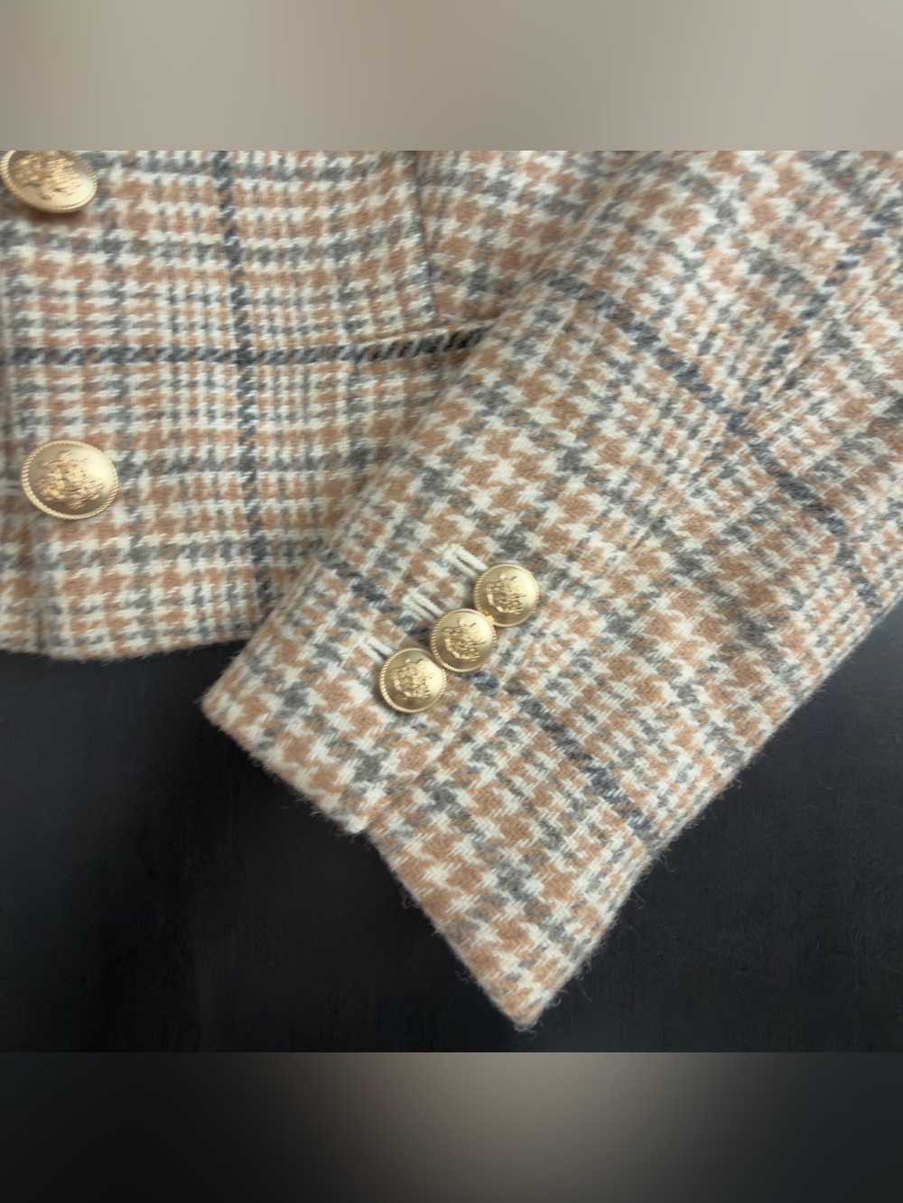 J.Crew Louisa Lady Jacket in Plaid English Wool - 2 - Picture 11 of 12
